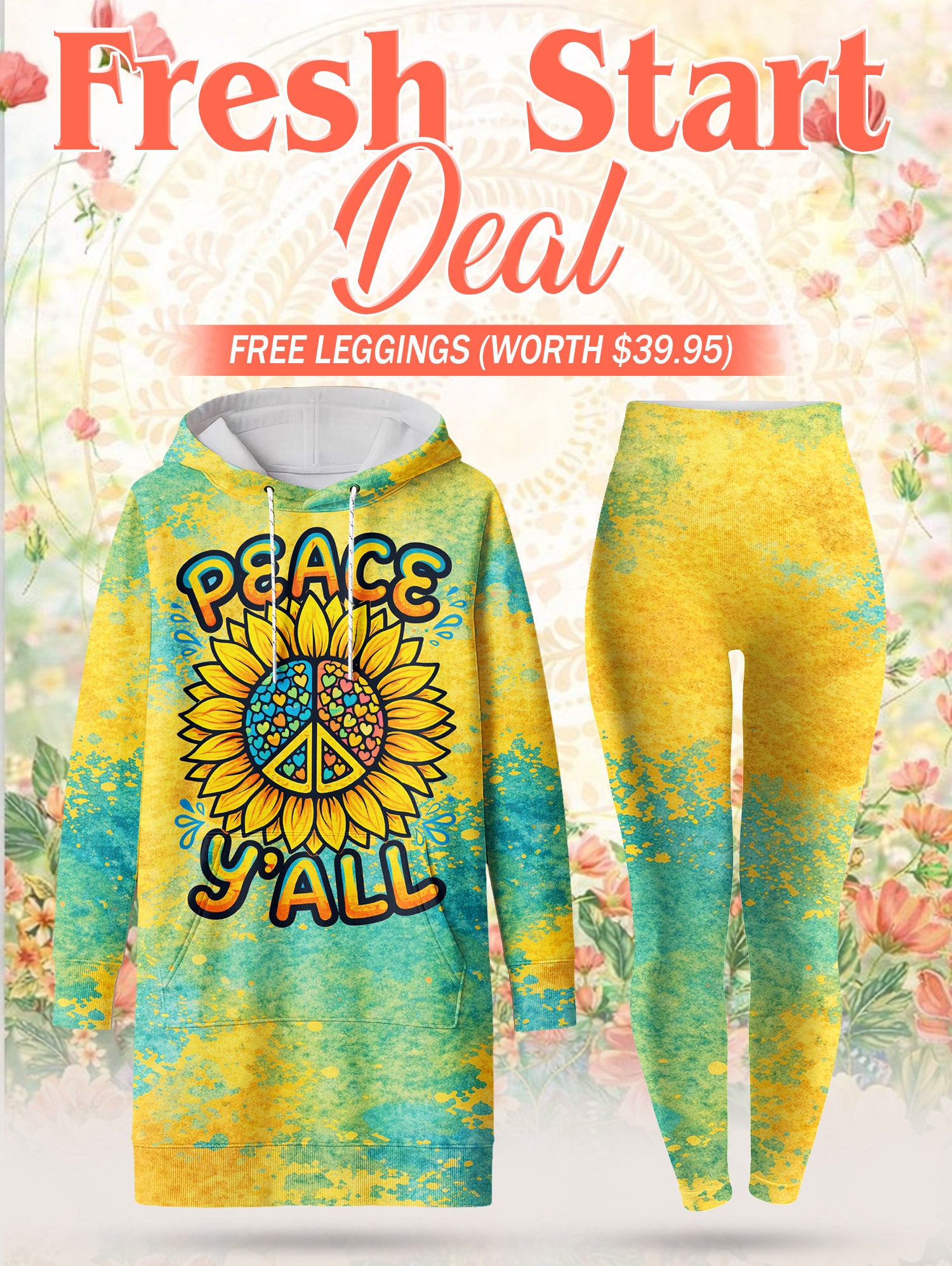 "Howdy" Hoodie Dress & Leggings Deal