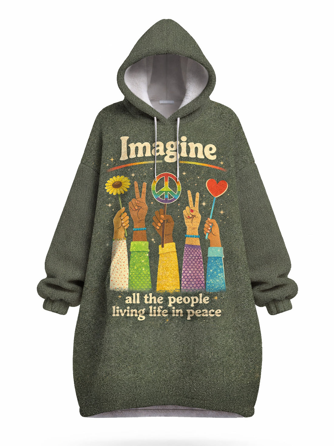 "Fork" Blanket Hoodie