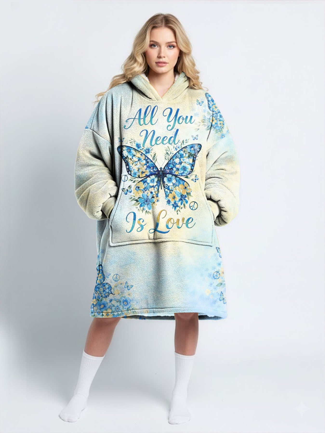 "Petal" Blanket Hoodie