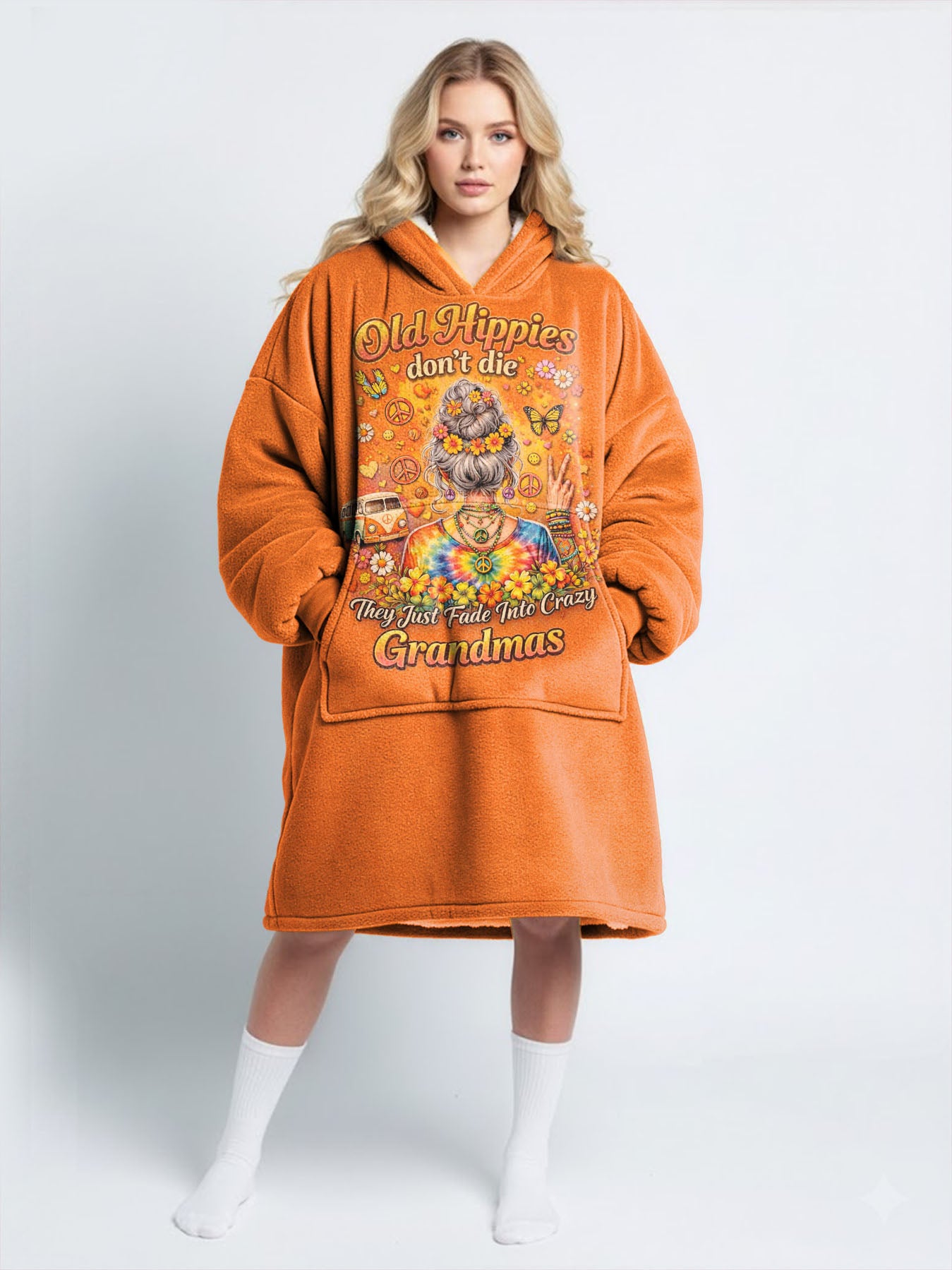 "Nana" Blanket Hoodie