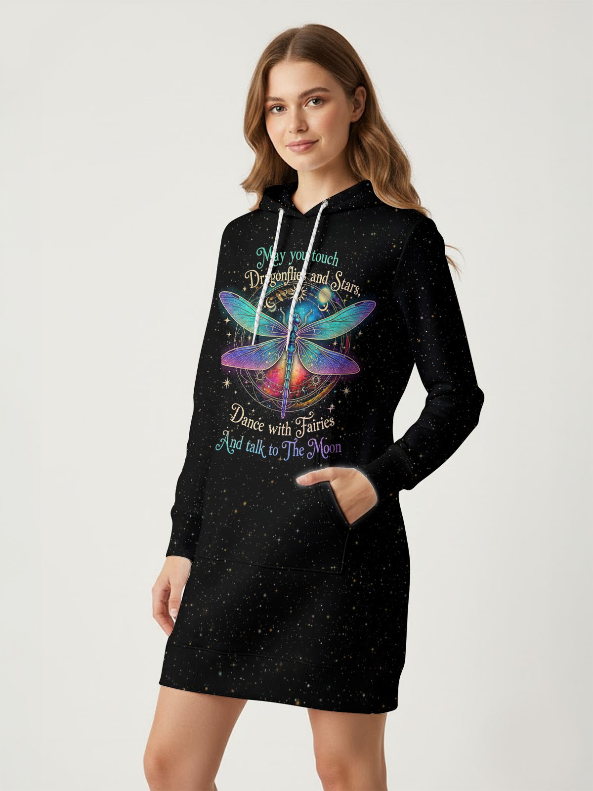 "Ether" Hoodie Dress