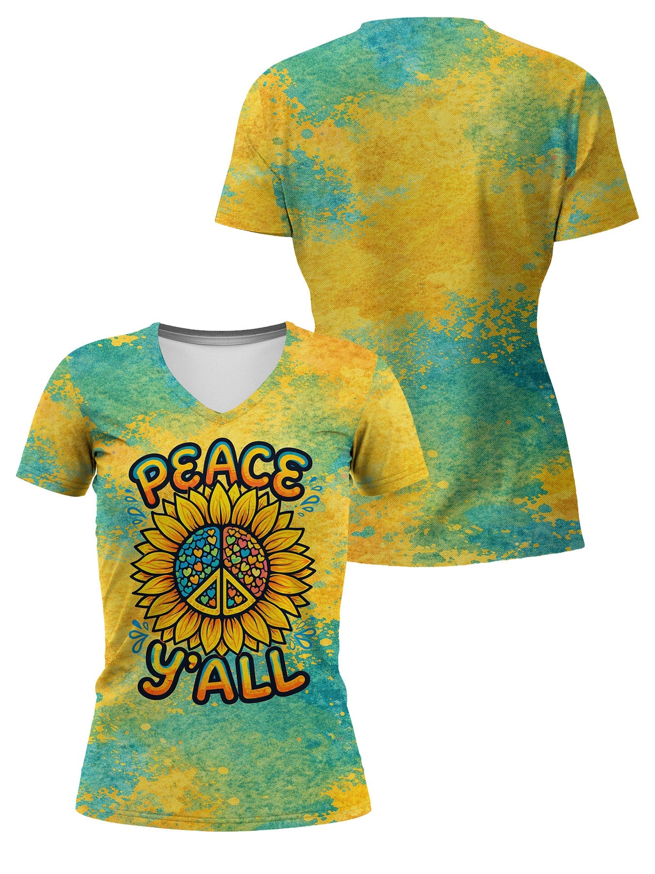 "Howdy" V-Neck T-Shirt