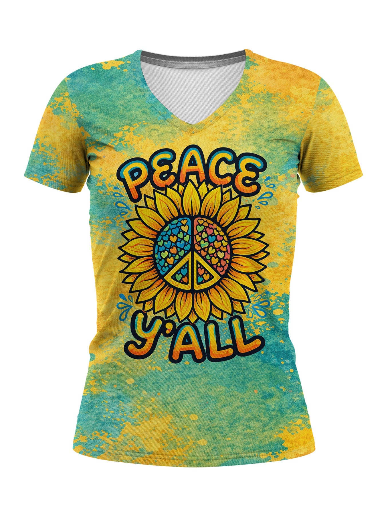 "Howdy" V-Neck T-Shirt