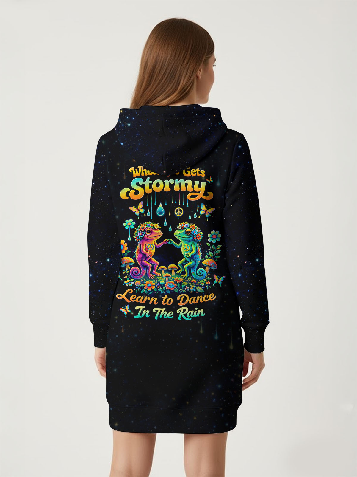 "Stomp" Hoodie Dress