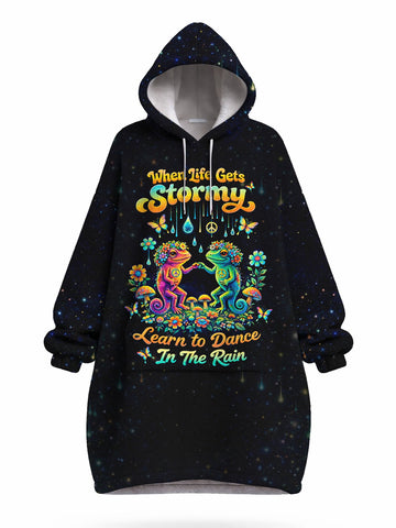 "Stomp" Blanket Hoodie