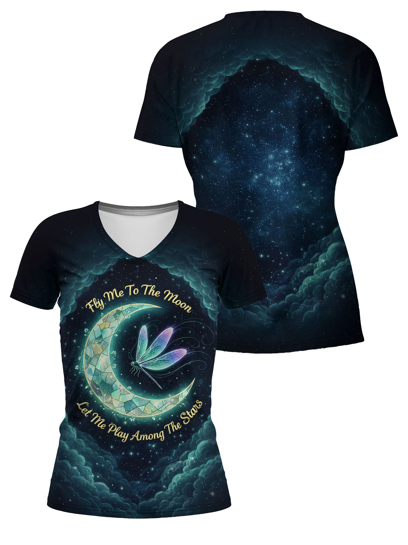 "Swoon" V-Neck T-Shirt