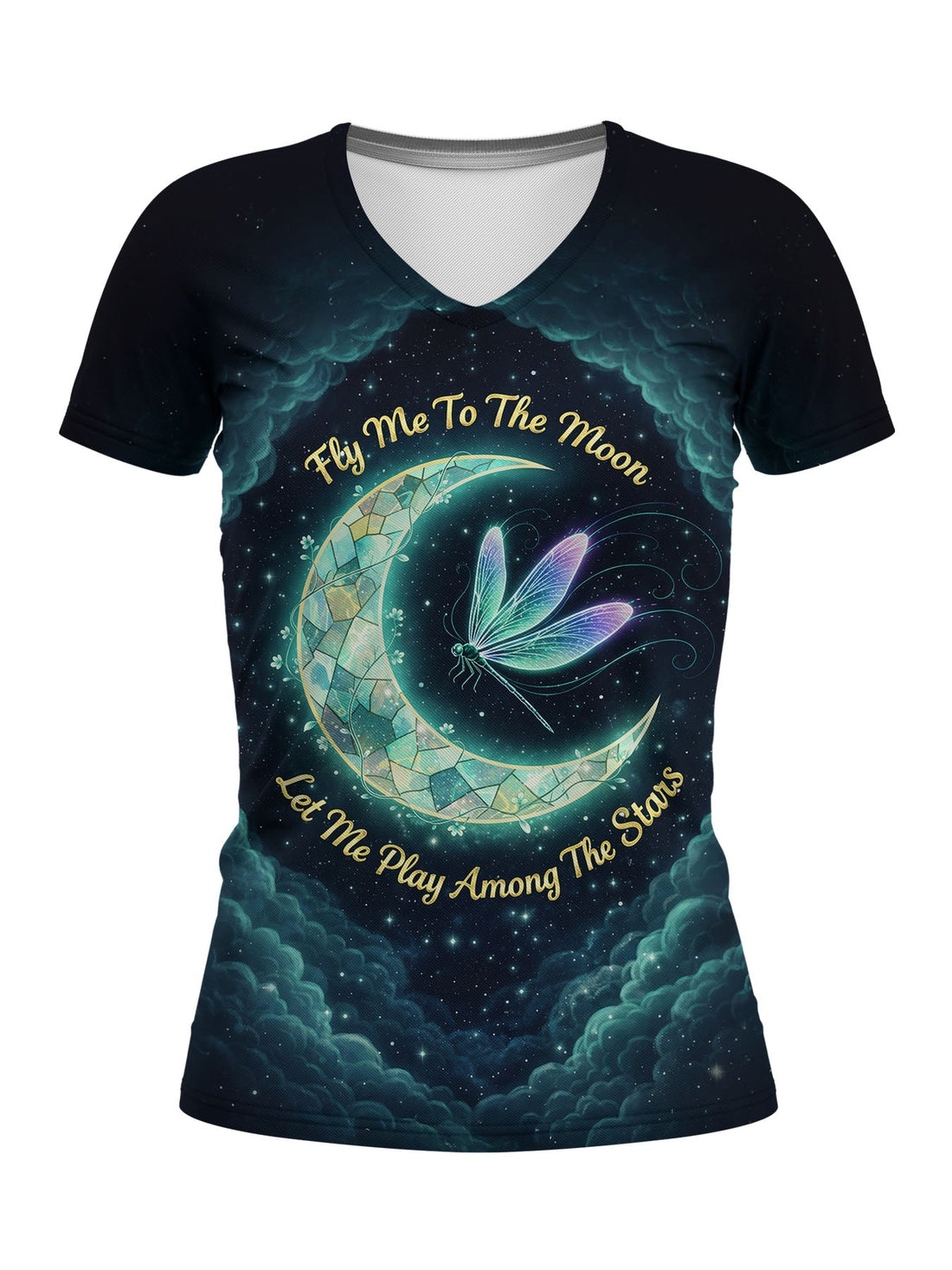 "Swoon" V-Neck T-Shirt