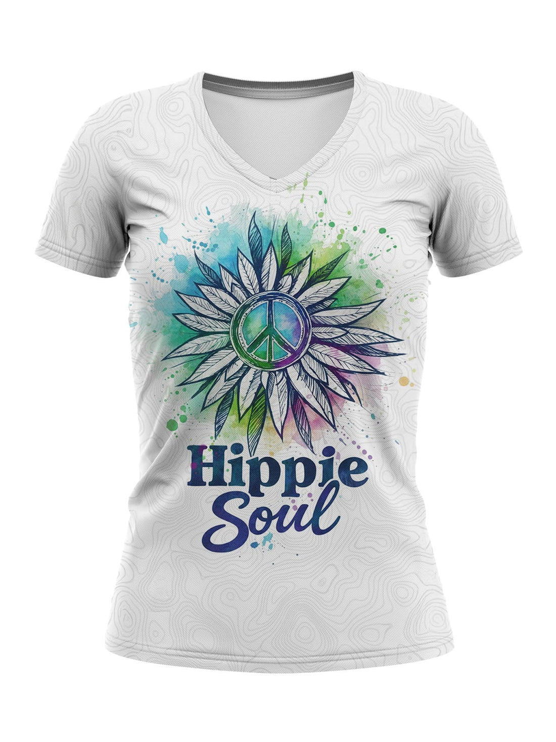 "Bloom" V-Neck T-Shirt