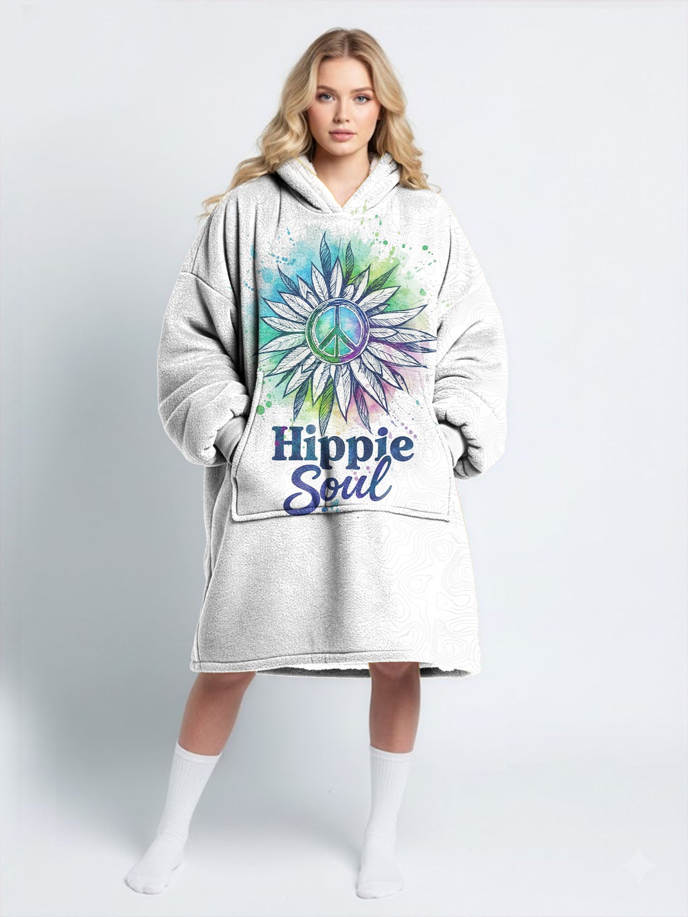 "Bloom" Blanket Hoodie