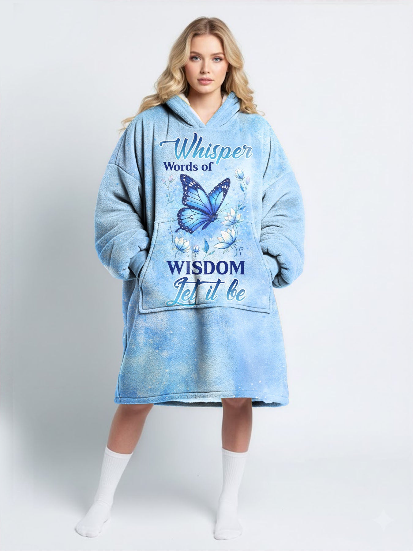 "Hush" Blanket Hoodie