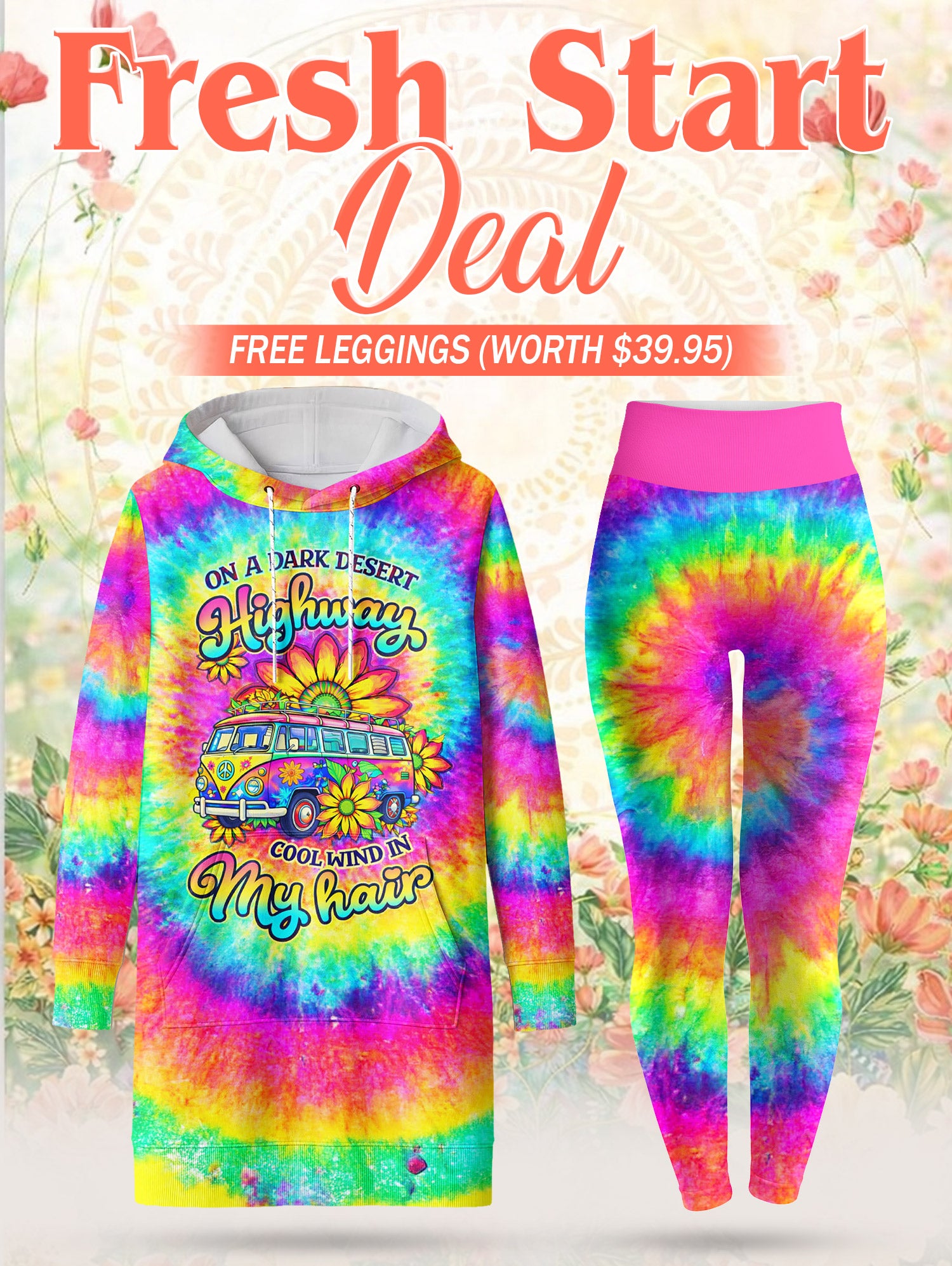 "Roam" Hoodie Dress & Leggings Deal