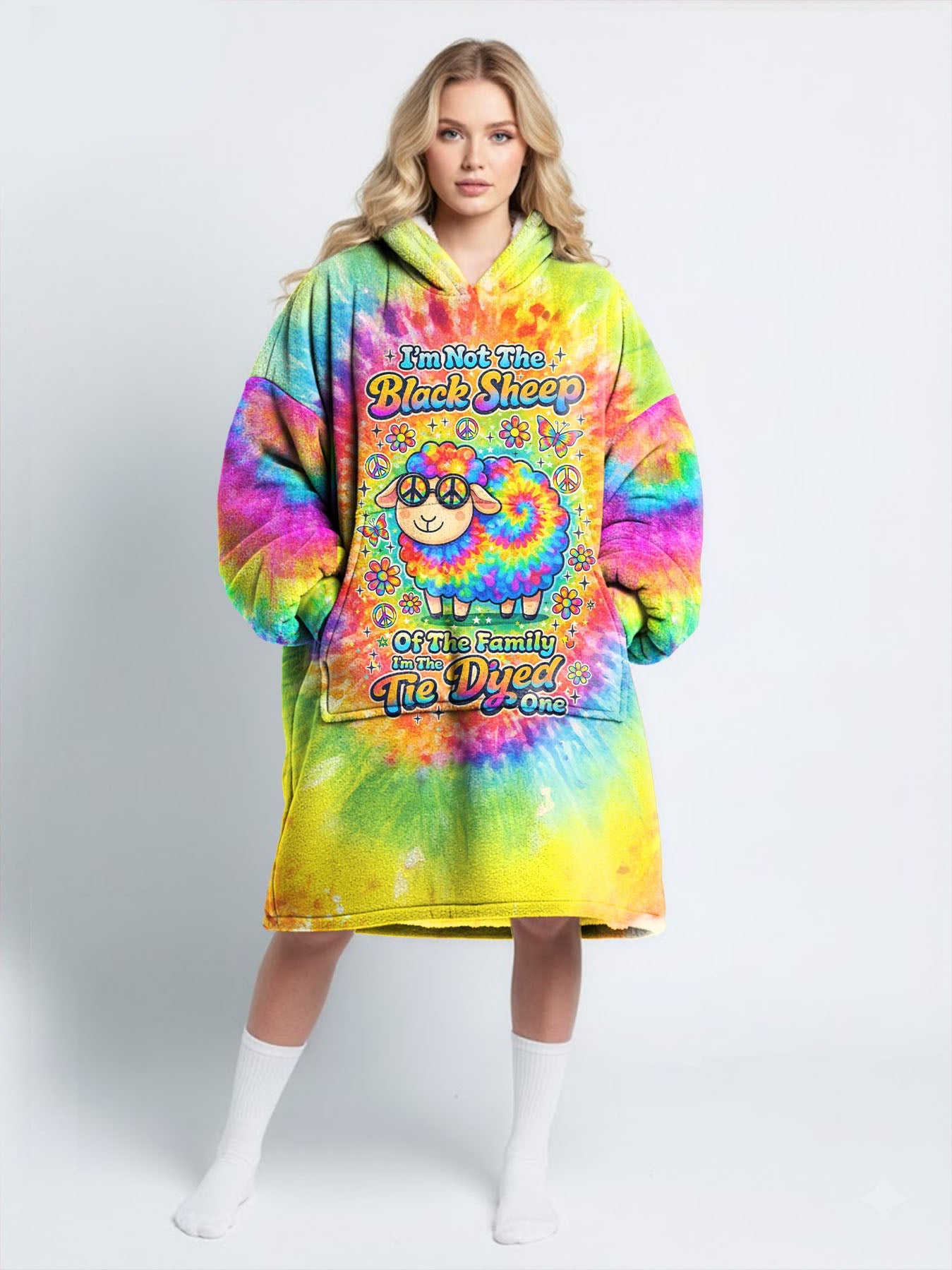 "Baaad" Blanket Hoodie