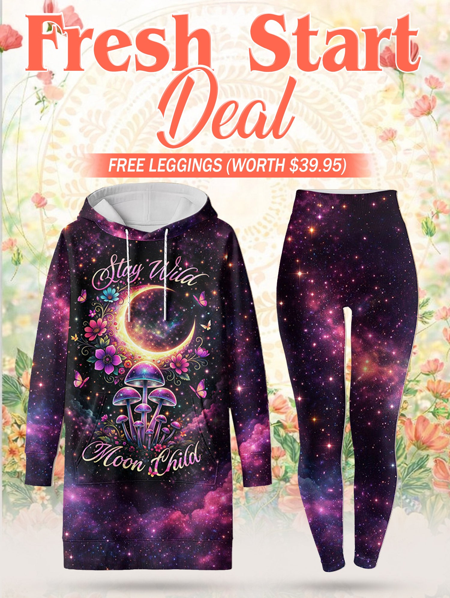 "Pixie" Hoodie Dress & Leggings Deal
