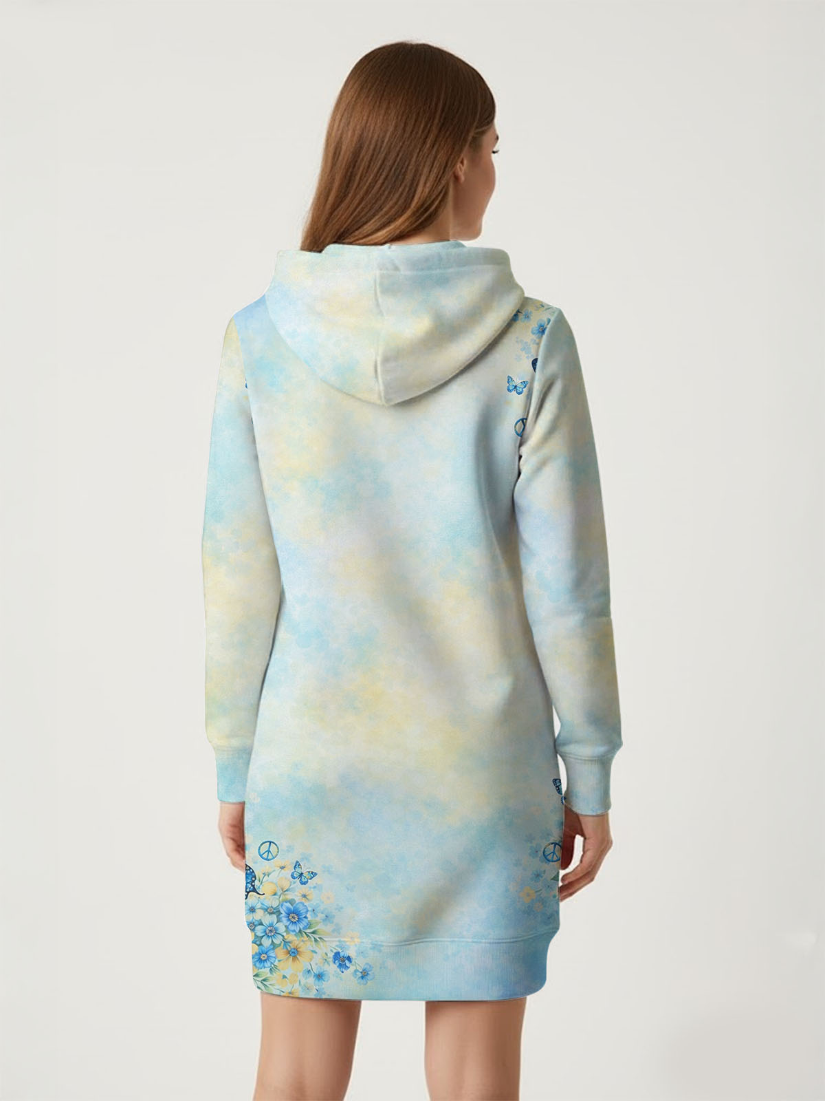 "Petal" Hoodie Dress
