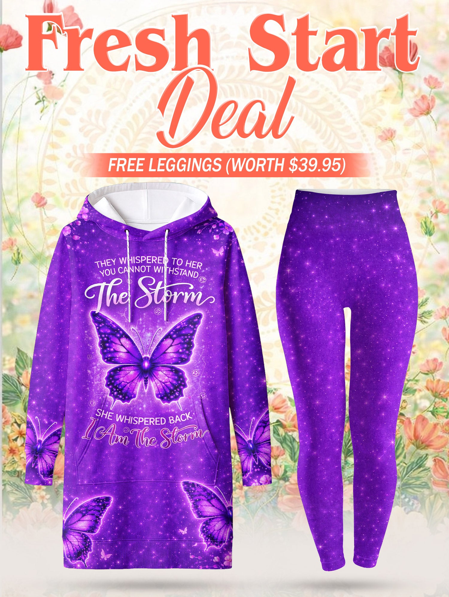 "Fury" Hoodie Dress & Leggings Deal