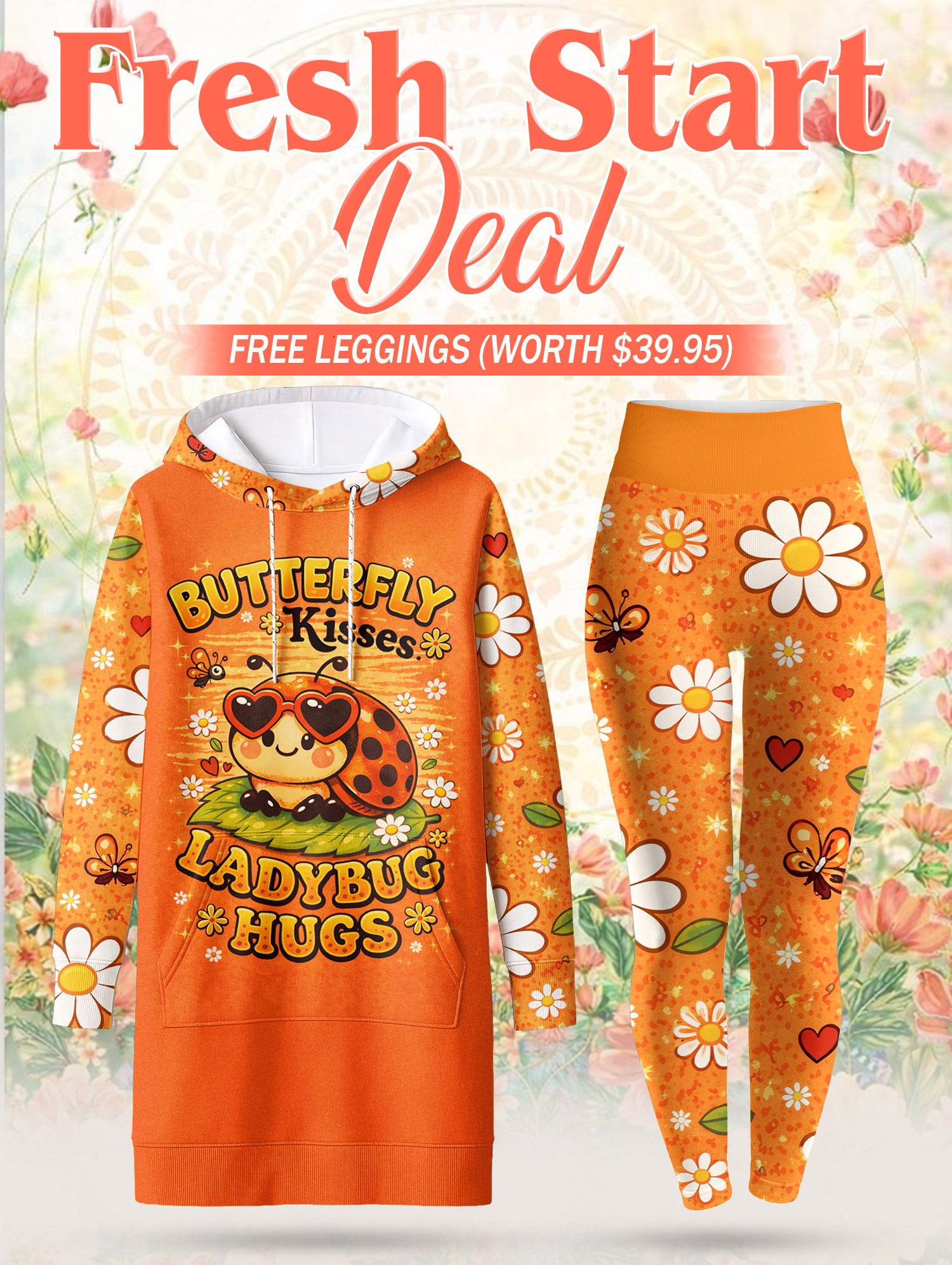 "Dottie" Hoodie Dress & Leggings Deal