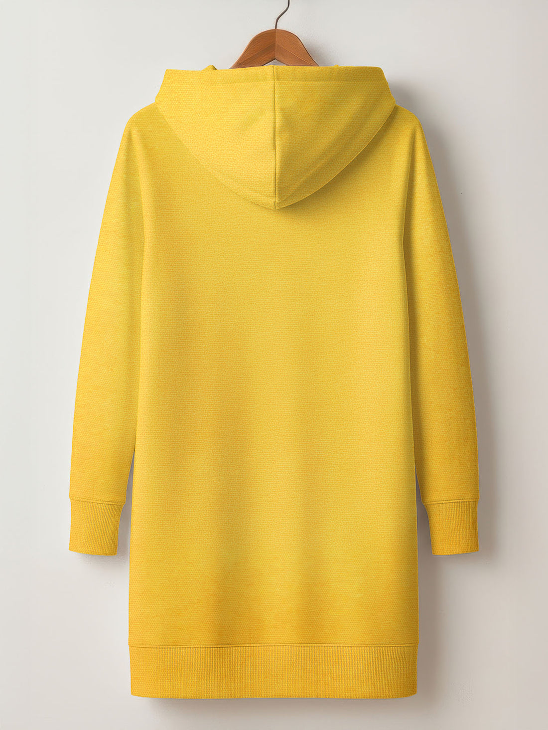Yellow "Moxie" Hoodie Dress
