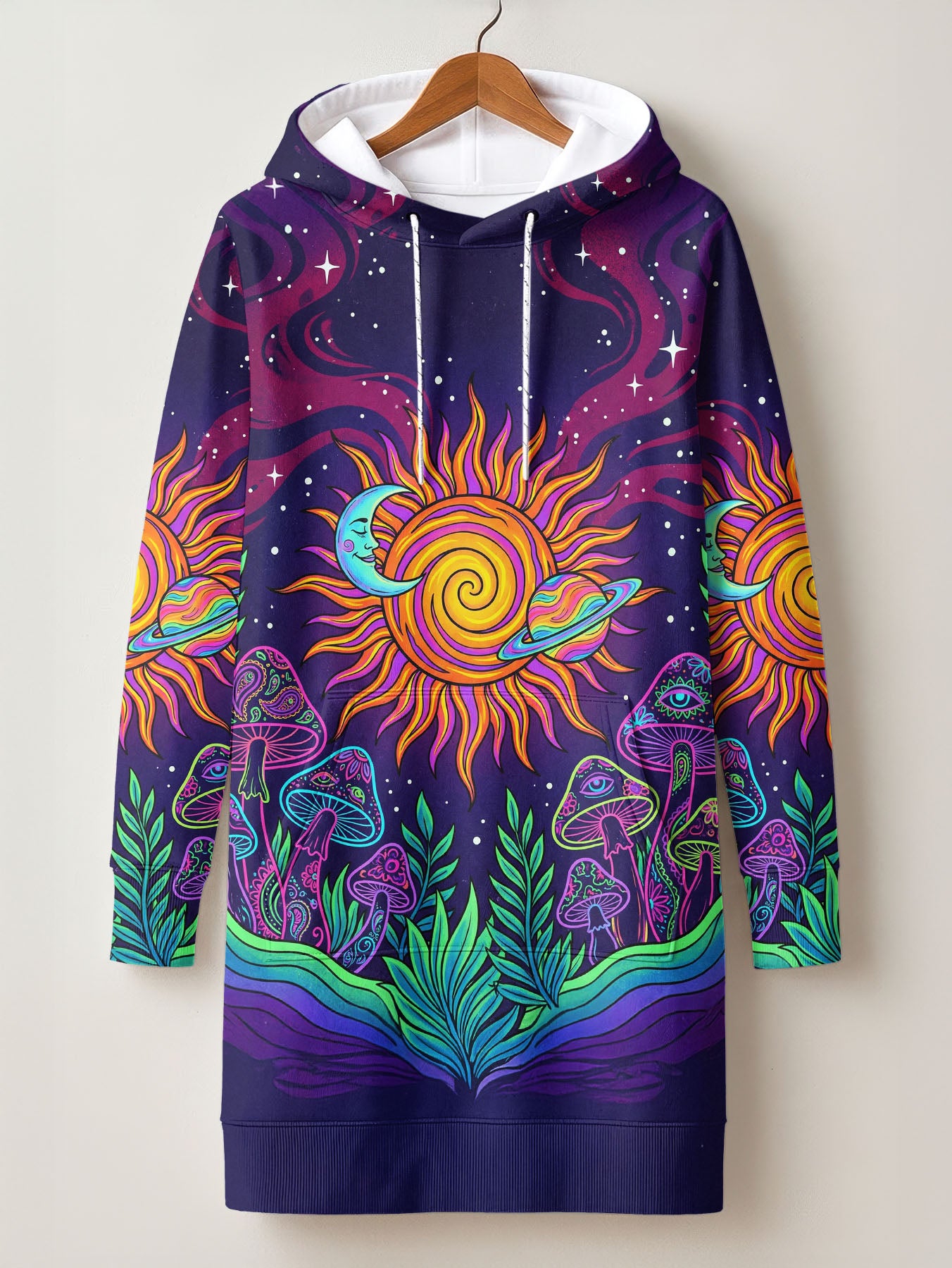 "Trance" Hoodie Dress