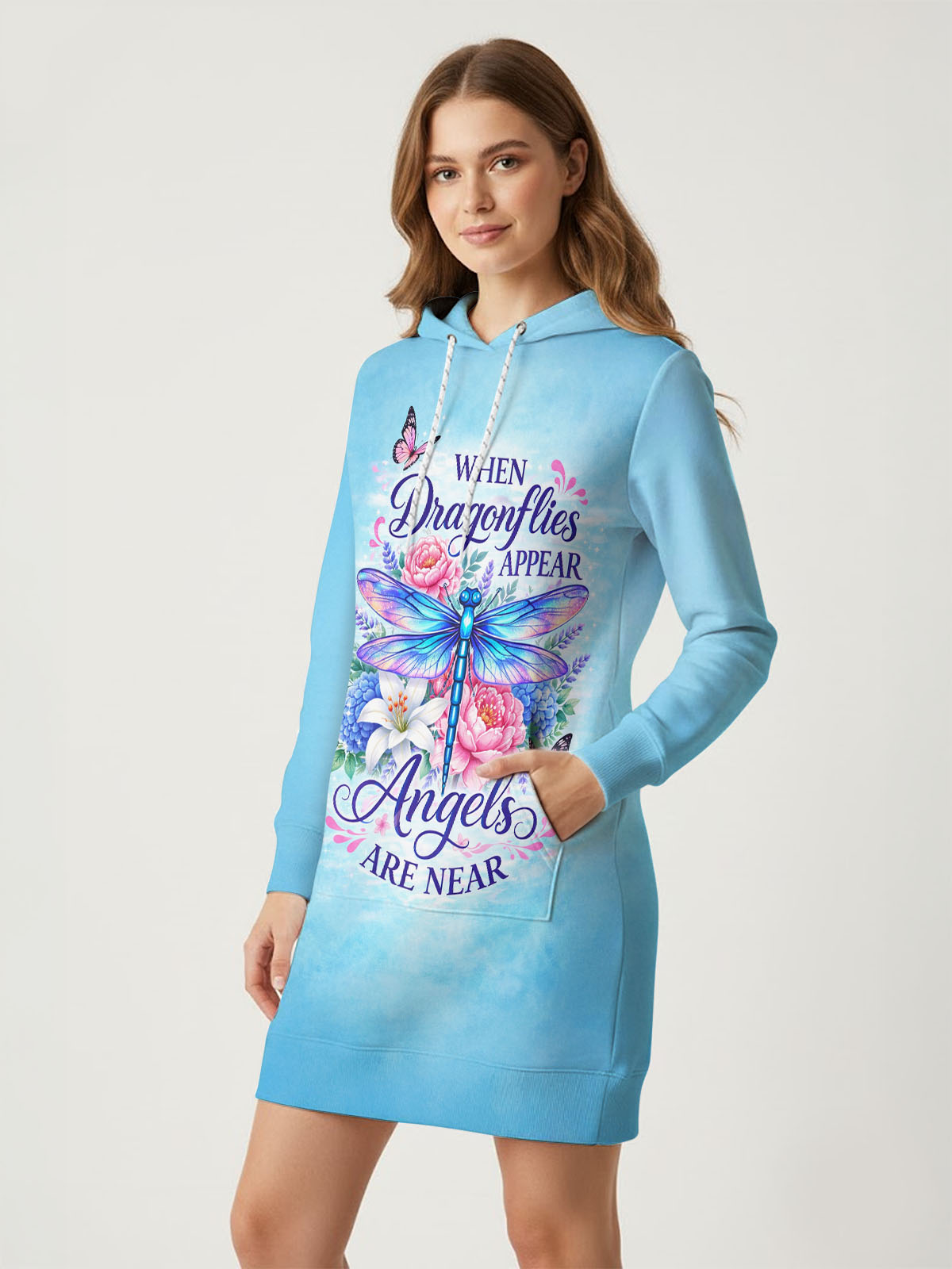 "Hover" Hoodie Dress