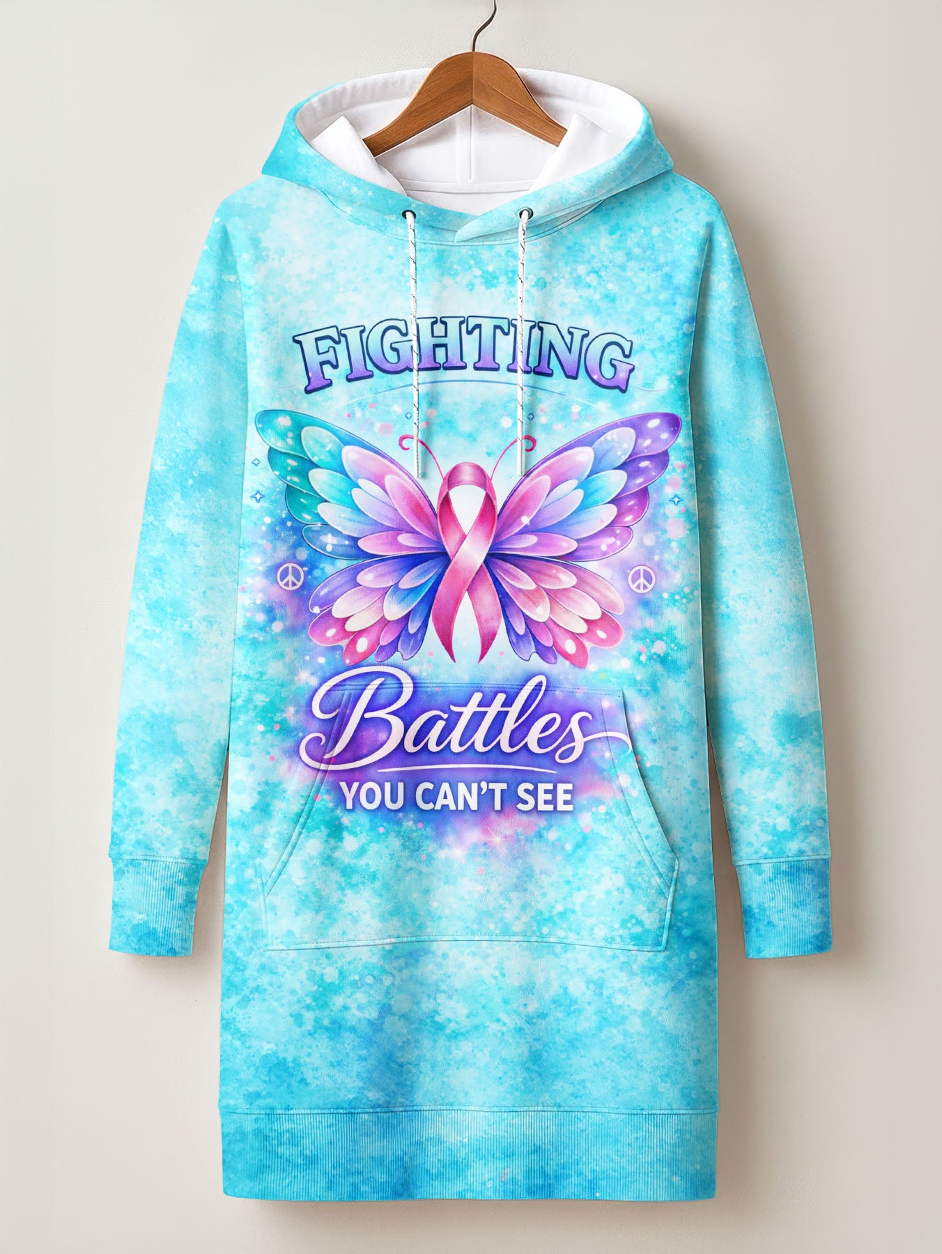 "Brave" Hoodie Dress