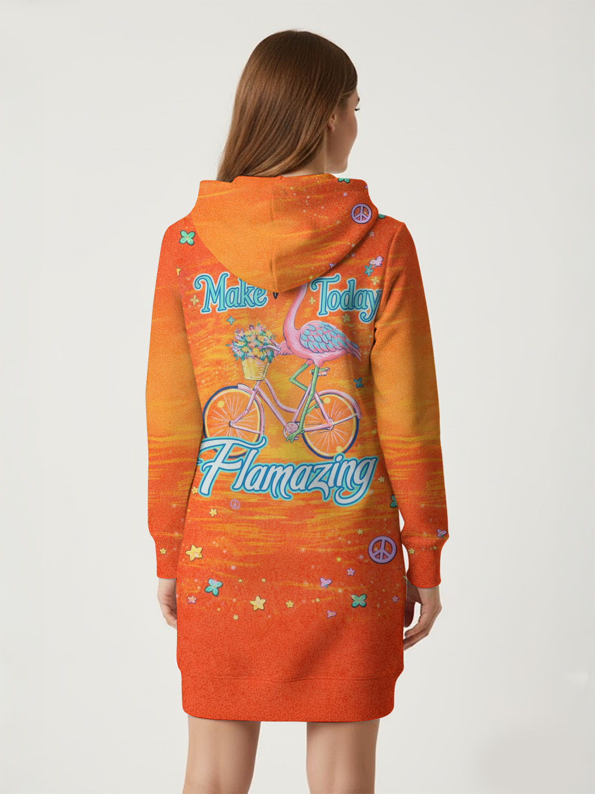 "Zesty" Hoodie Dress