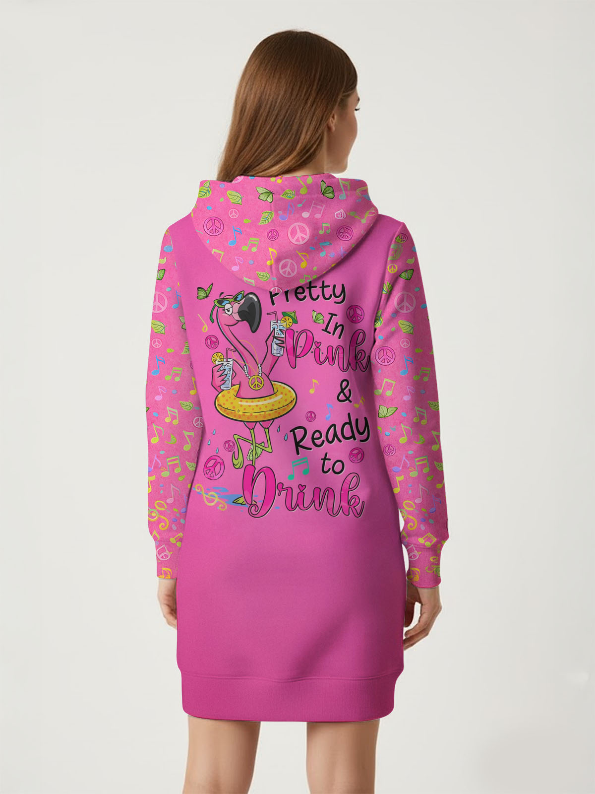"Pinka" Hoodie Dress