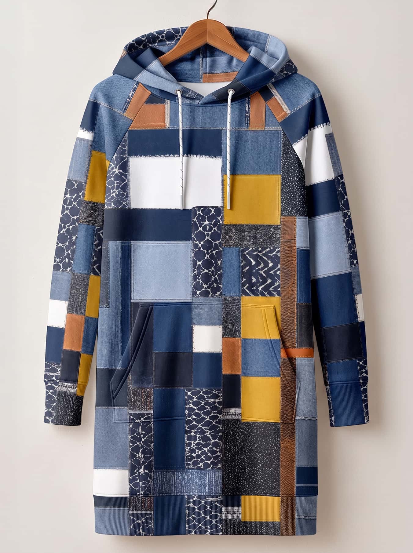 "BORO" Hoodie Dress