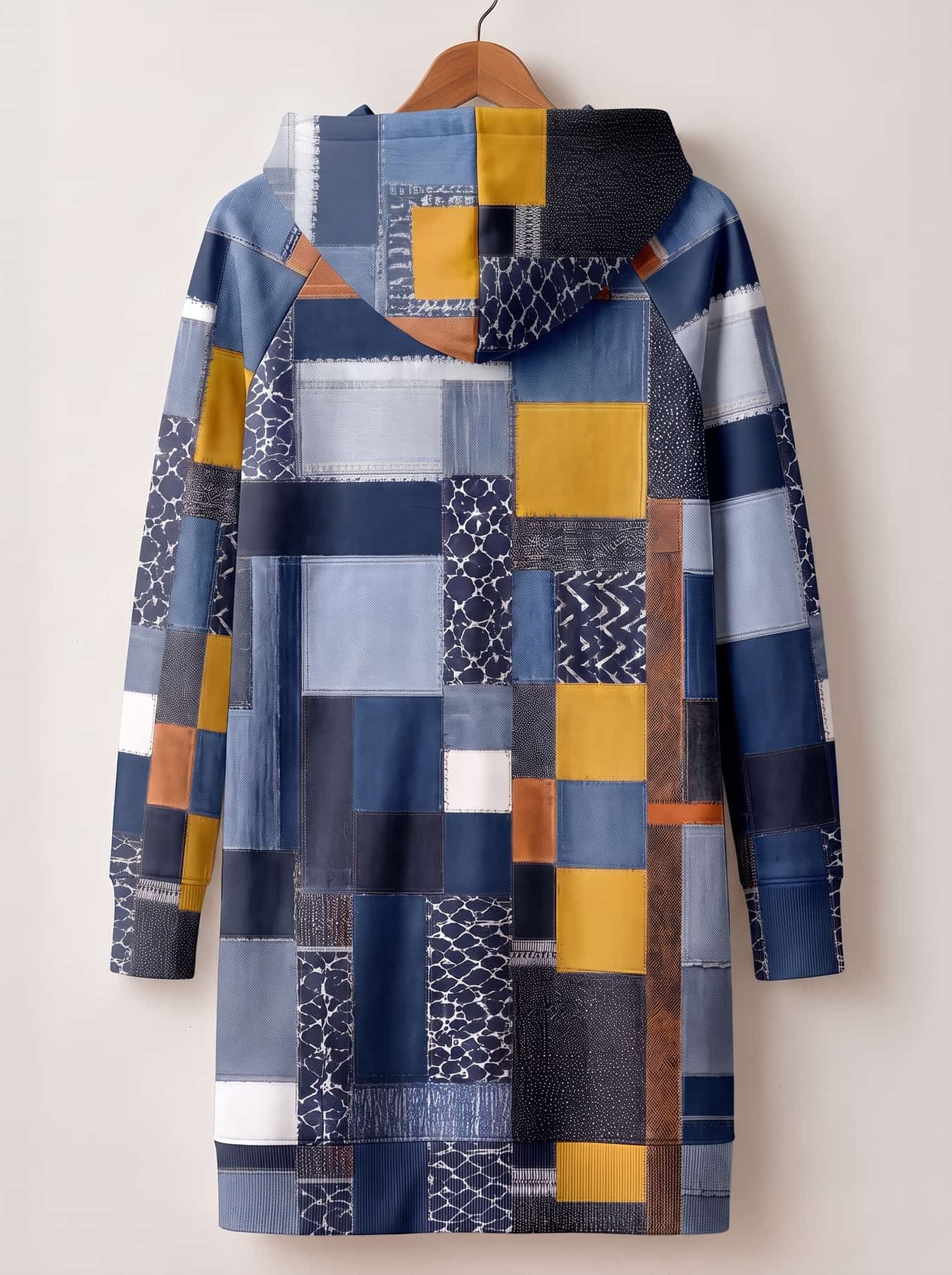 "BORO" Hoodie Dress