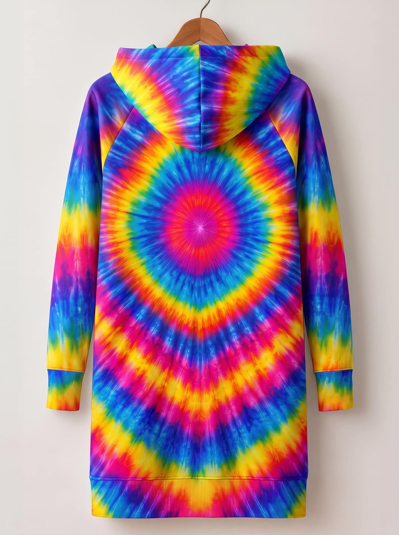 "RIPPLE" Hoodie Dress