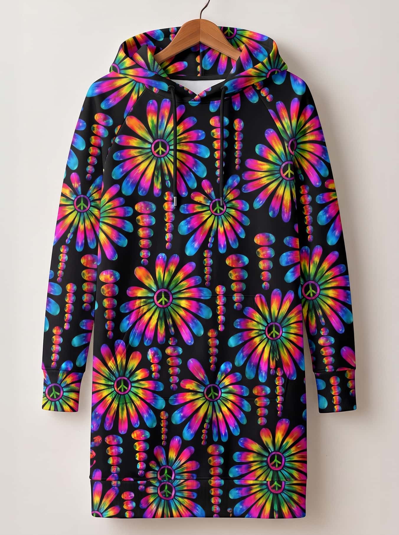 "NEON" Hoodie Dress