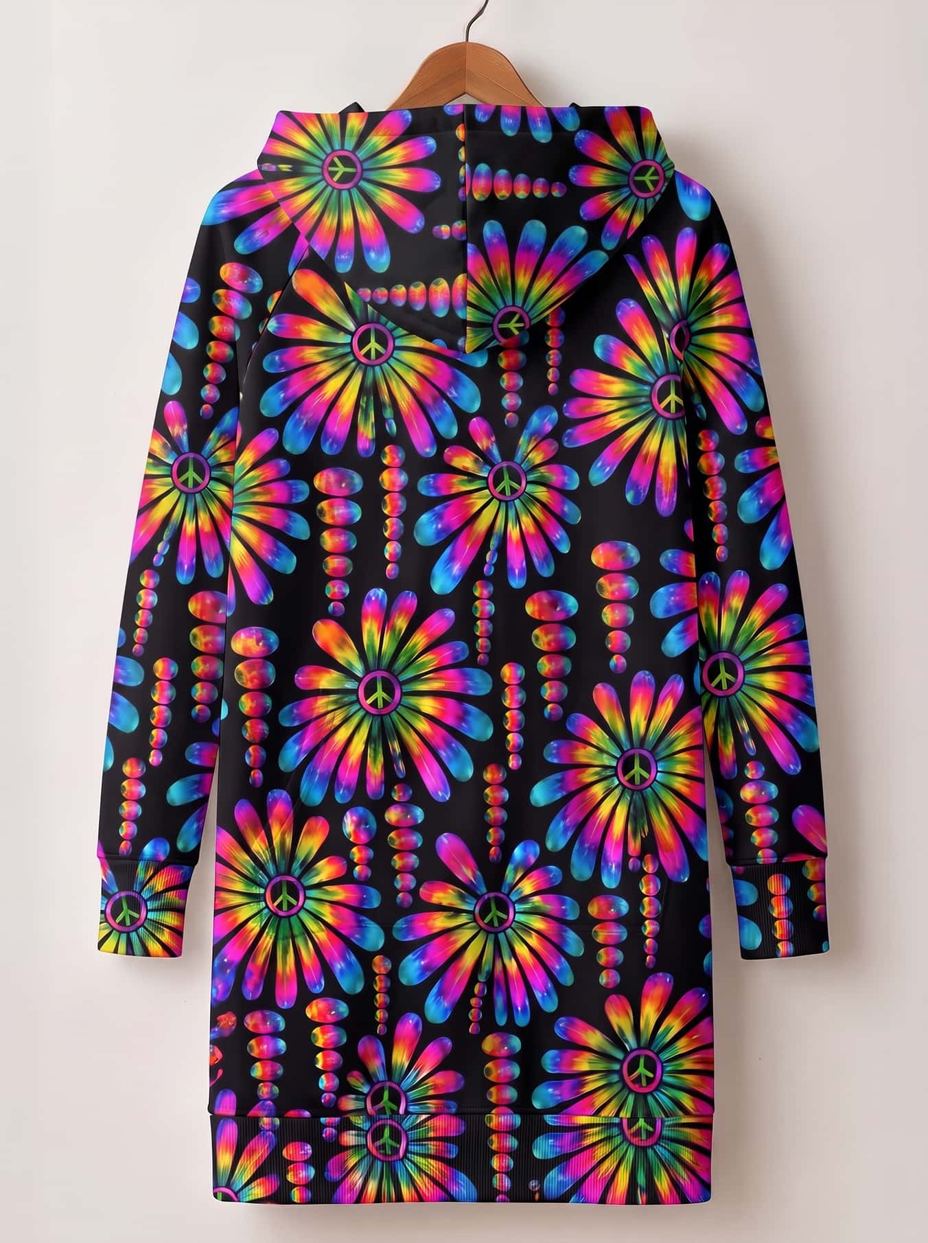 "NEON" Hoodie Dress