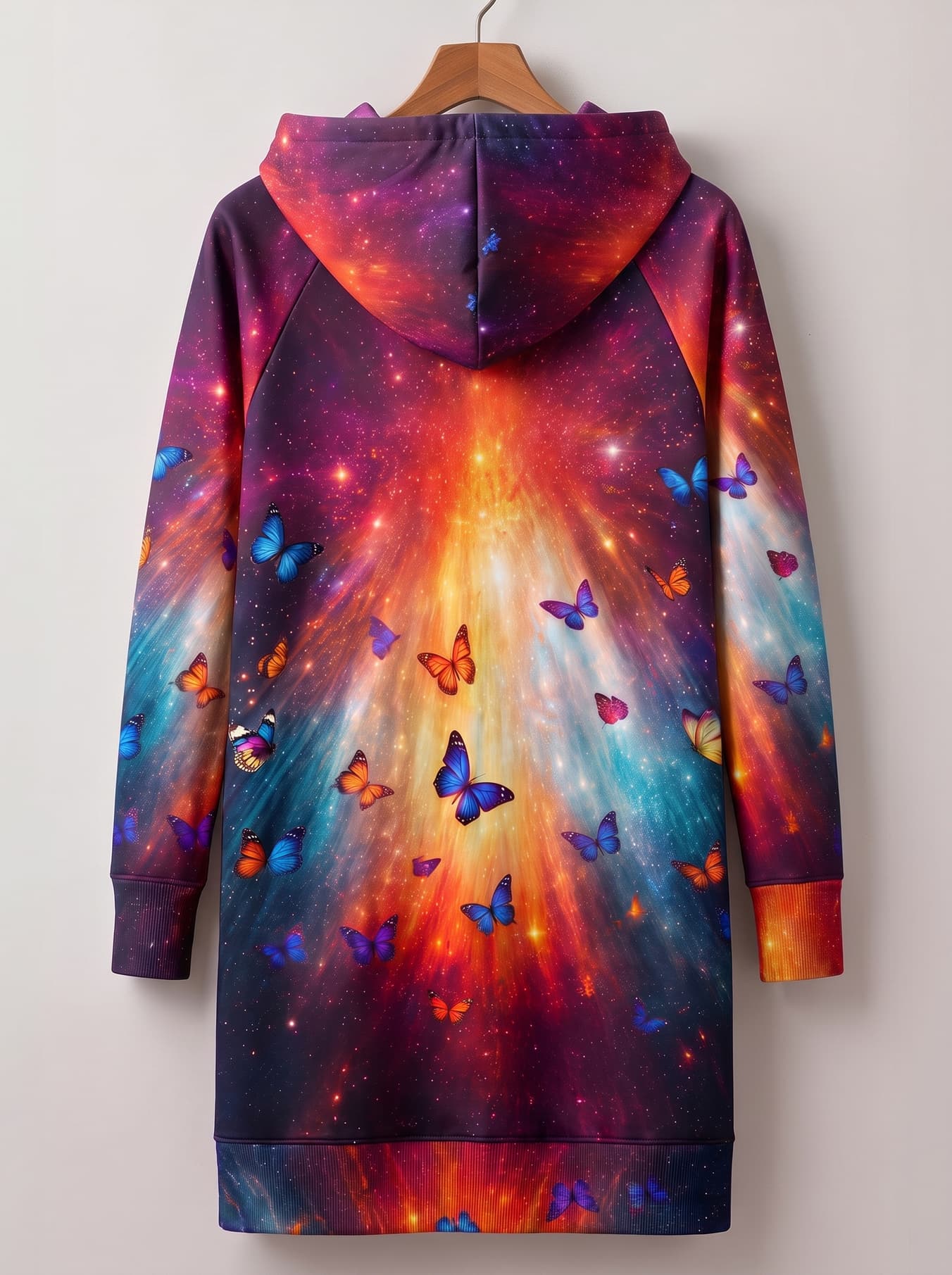 "AURORA" Hoodie Dress