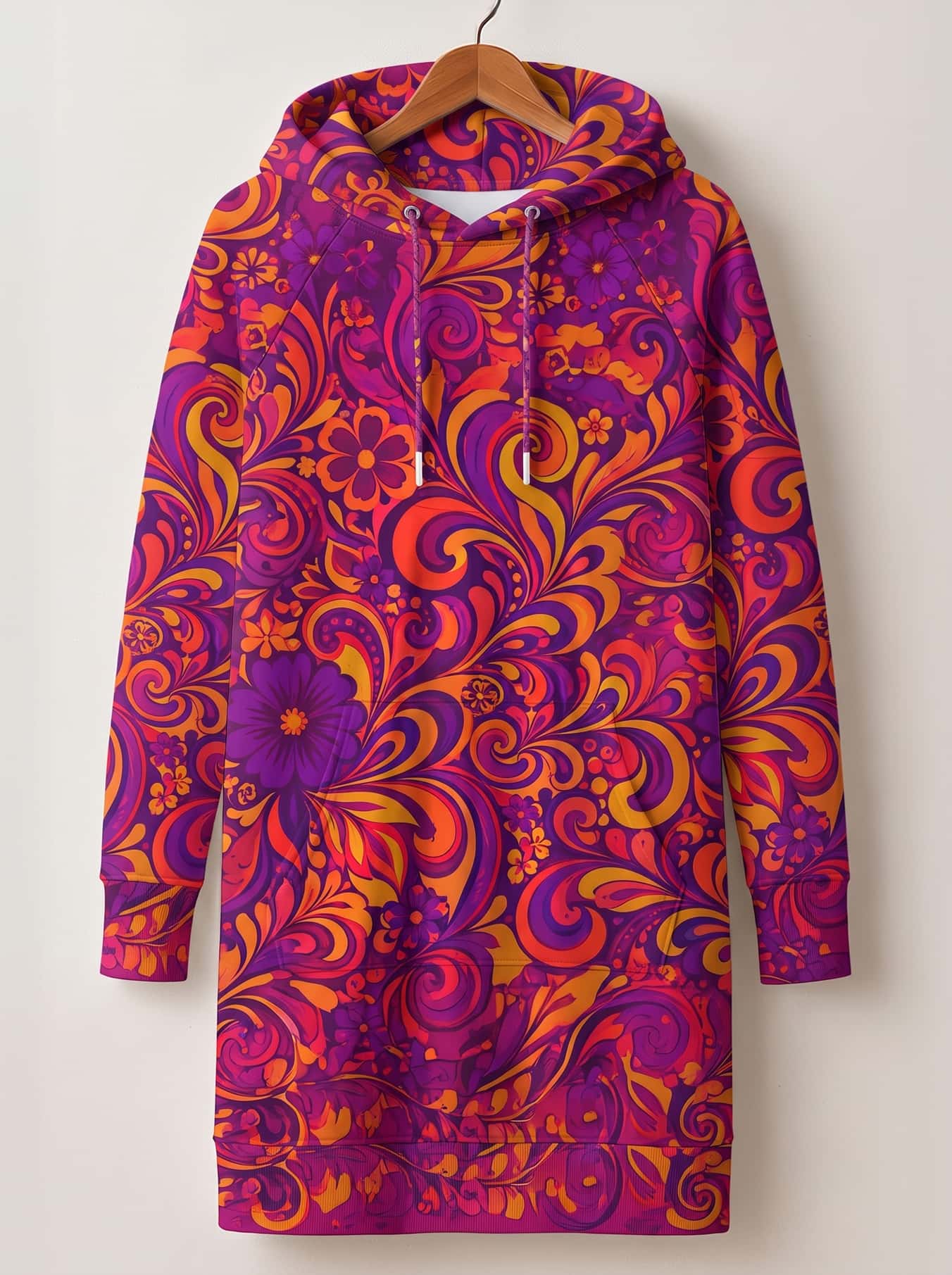 "FEVER" Hoodie Dress