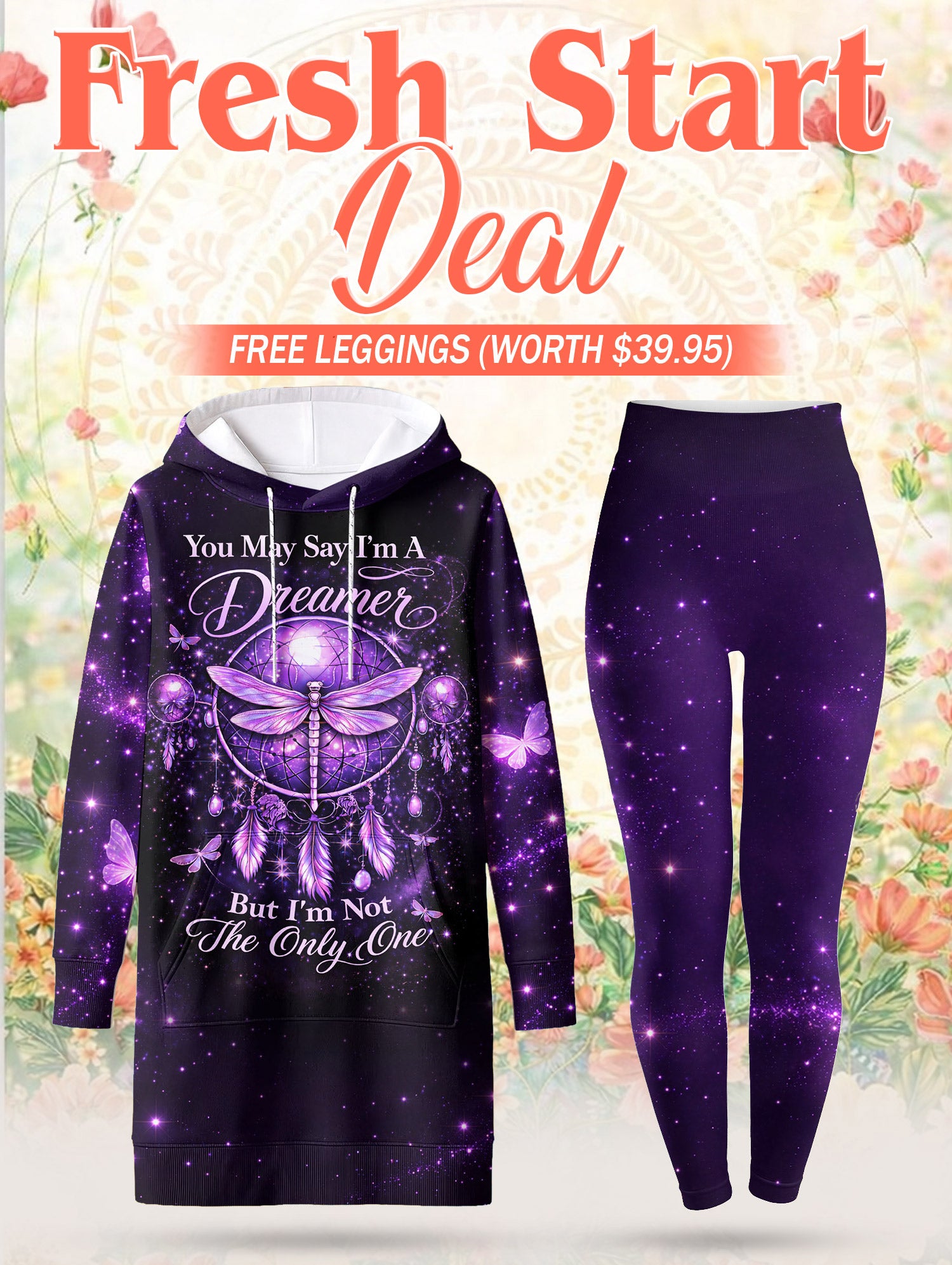 "Reverie" Hoodie Dress & Leggings Deal