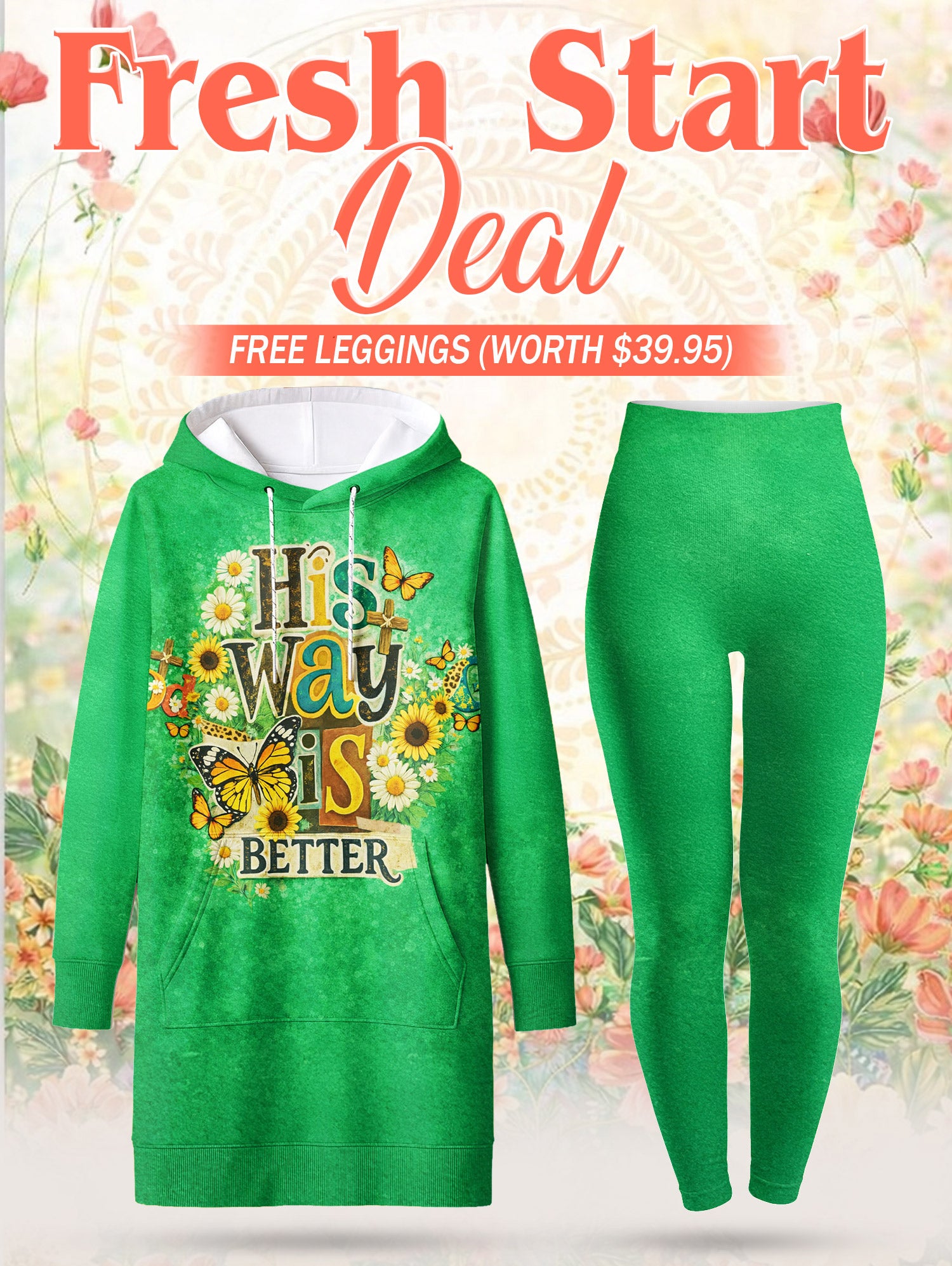 "Amen" Hoodie Dress & Leggings Deal