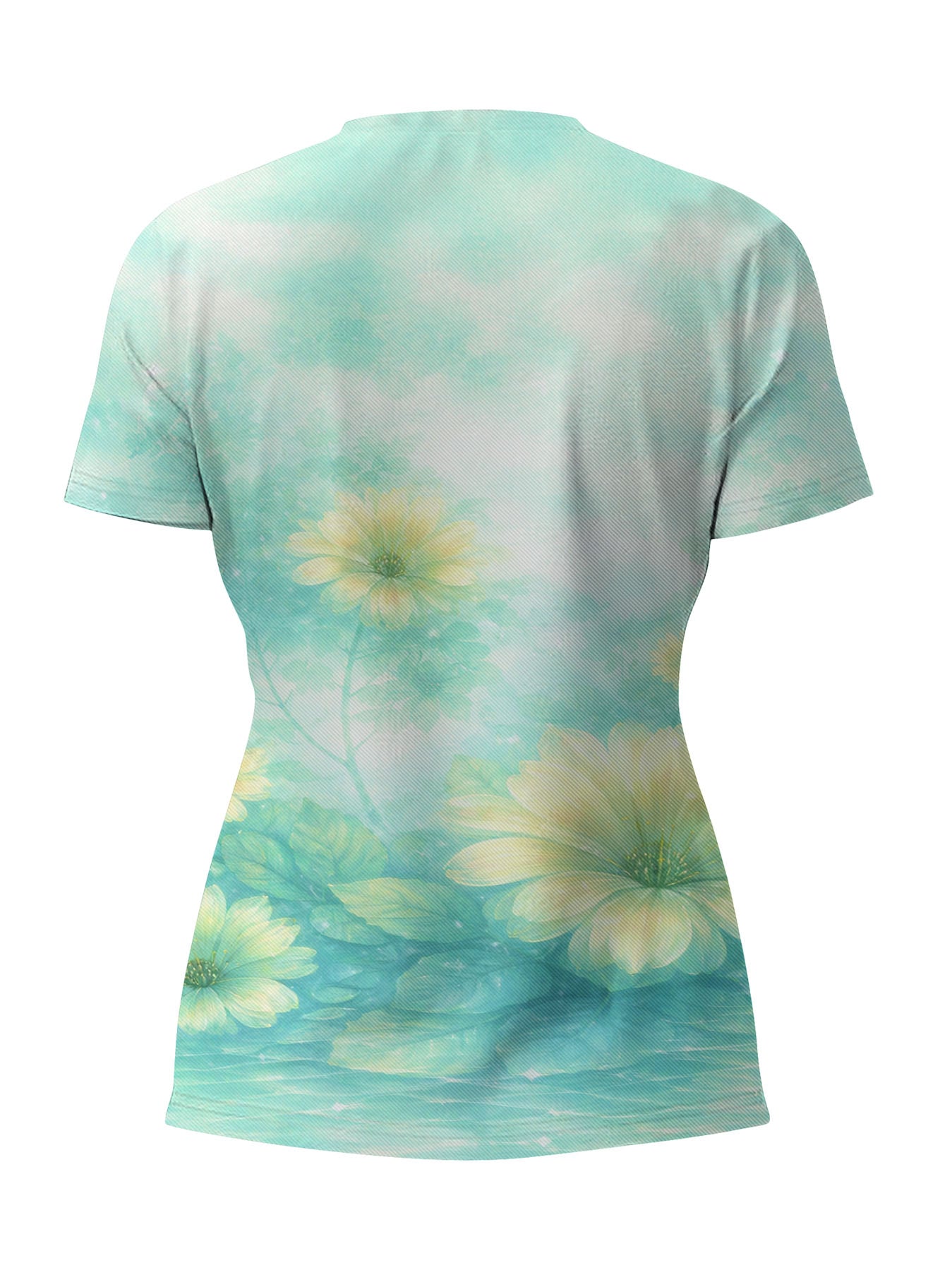 "Exhale" V-Neck T-Shirt