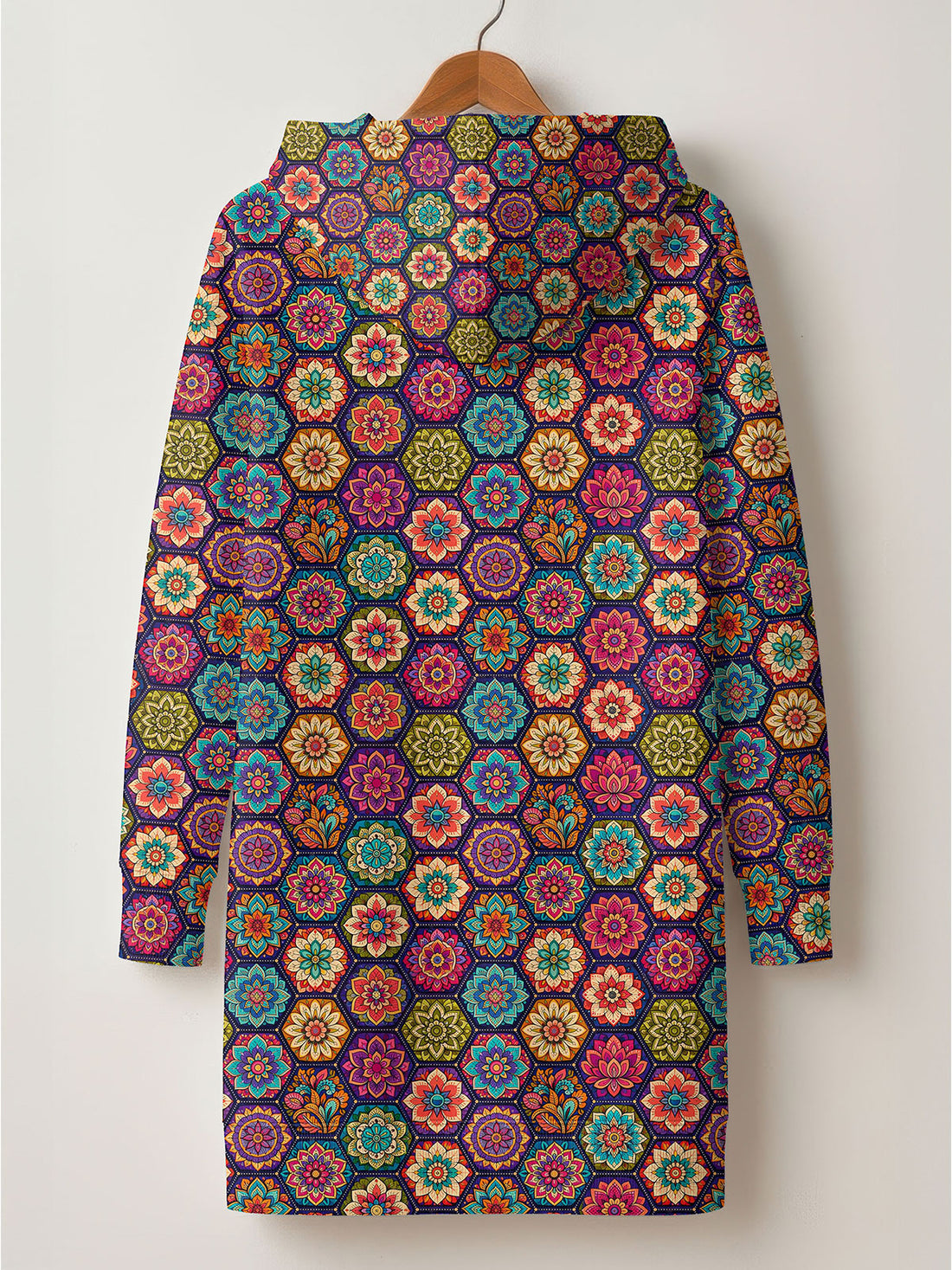 "Flower" Hoodie Dress