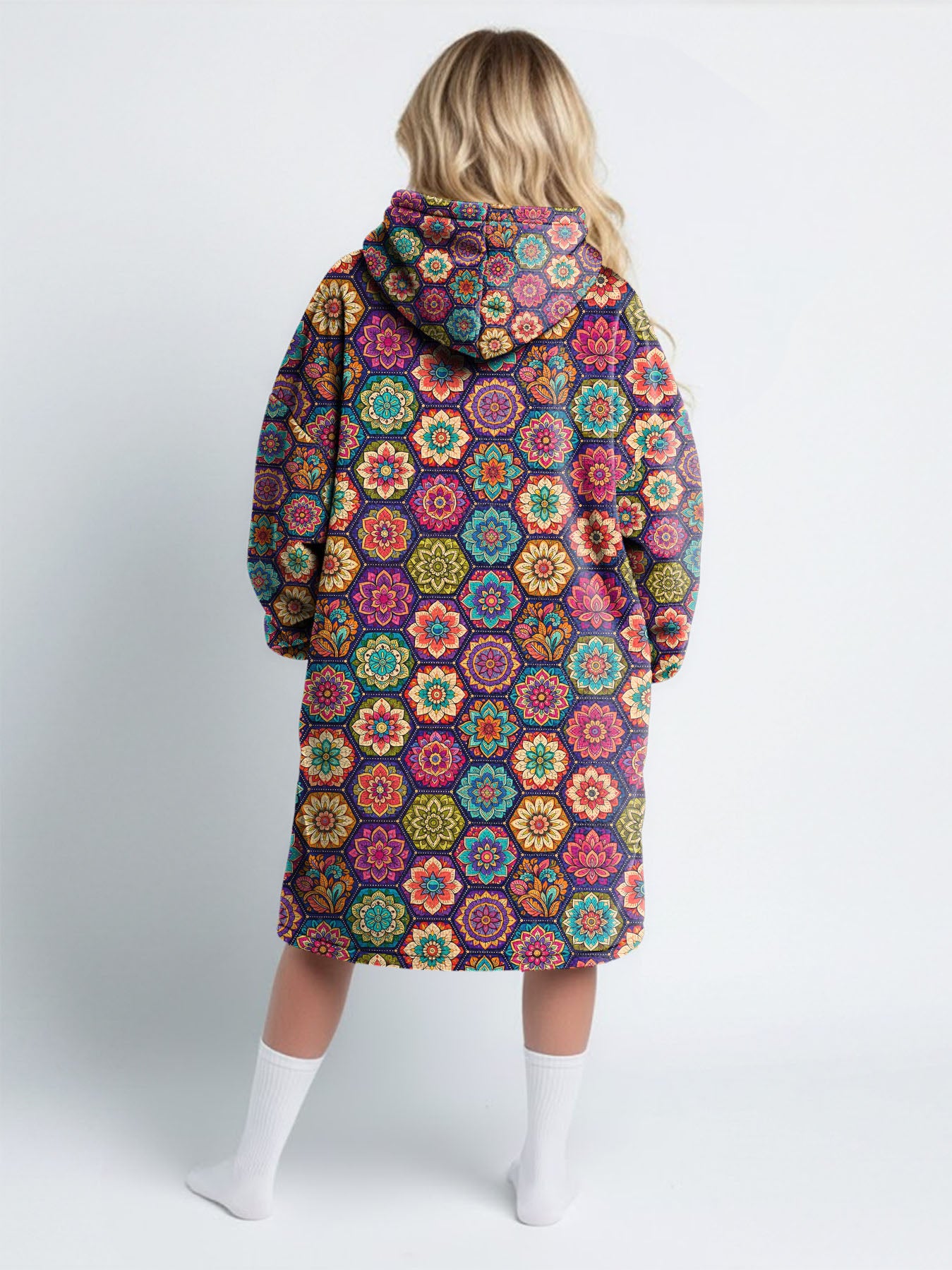 "Flower" Blanket Hoodie