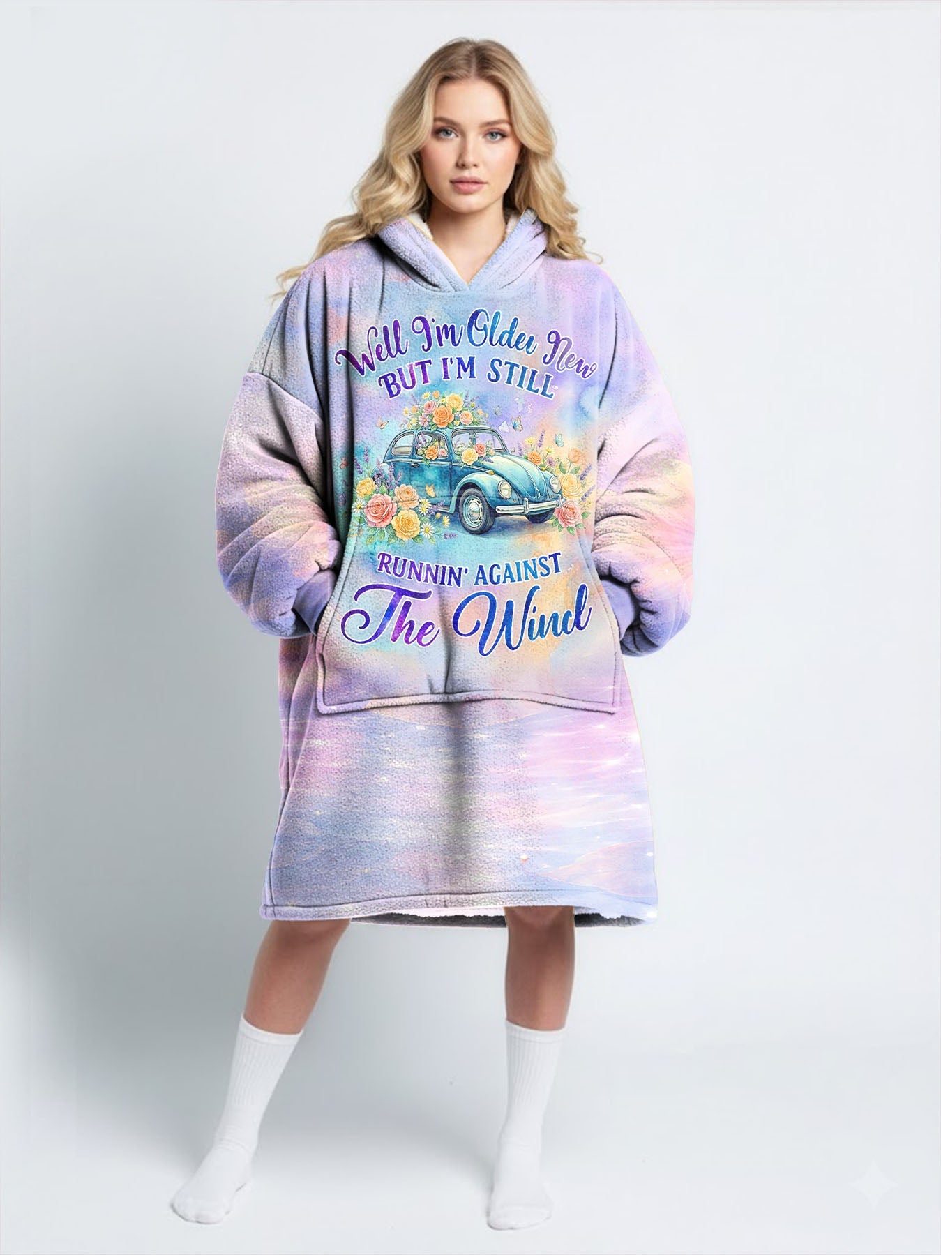 "Drift" Blanket Hoodie