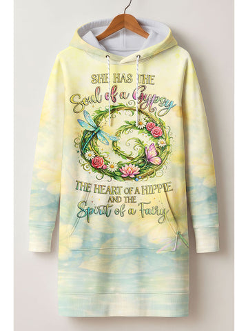 "Sprite" Hoodie Dress