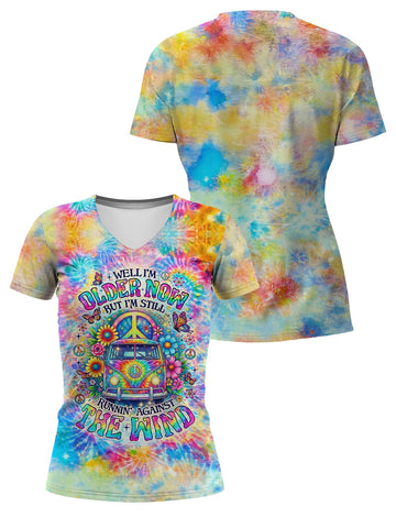 "Burst" V-Neck T-Shirt