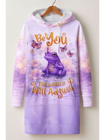 "Quirk" Hoodie Dress