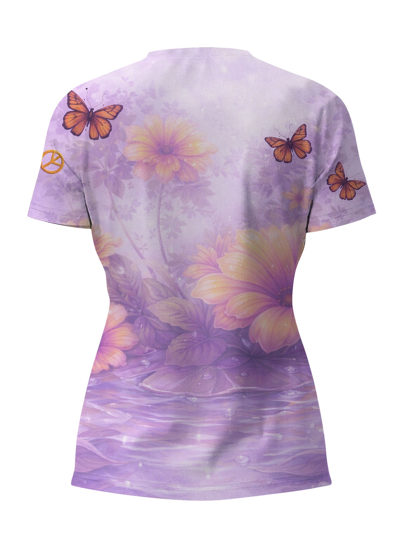 "Quirk" V-Neck T-Shirt