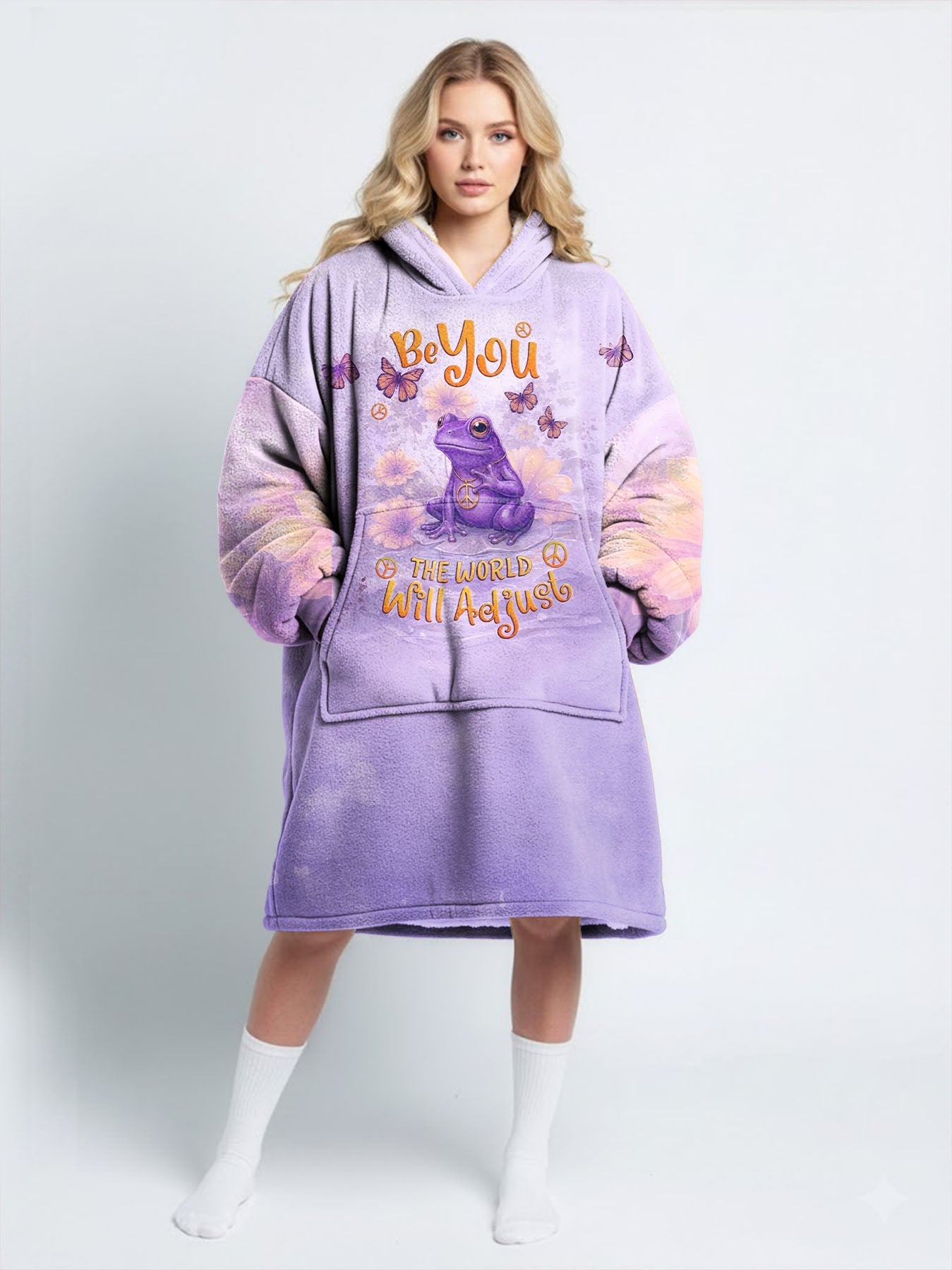 "Quirk" Blanket Hoodie