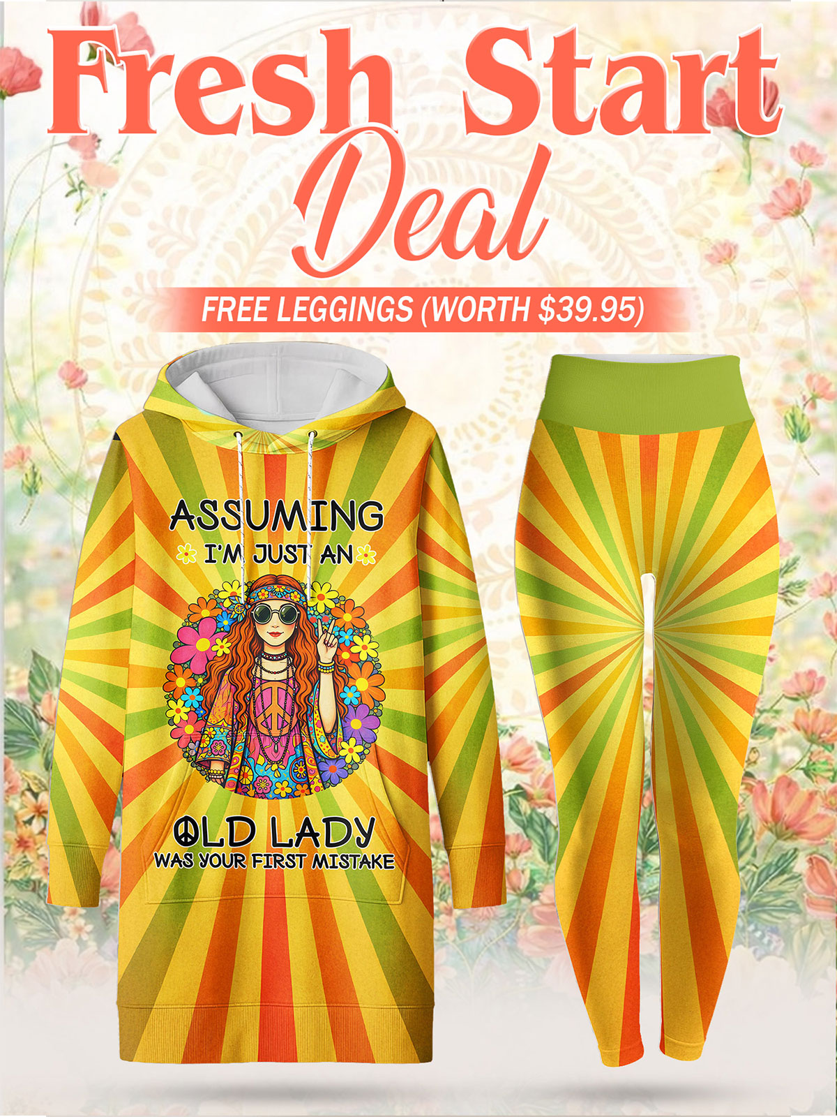 "Spunk" Hoodie Dress & Leggings Deal