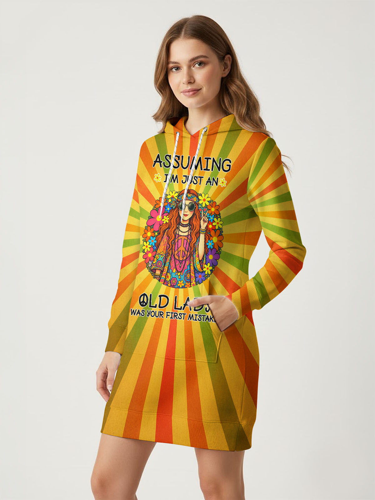 "Spunk" Hoodie Dress