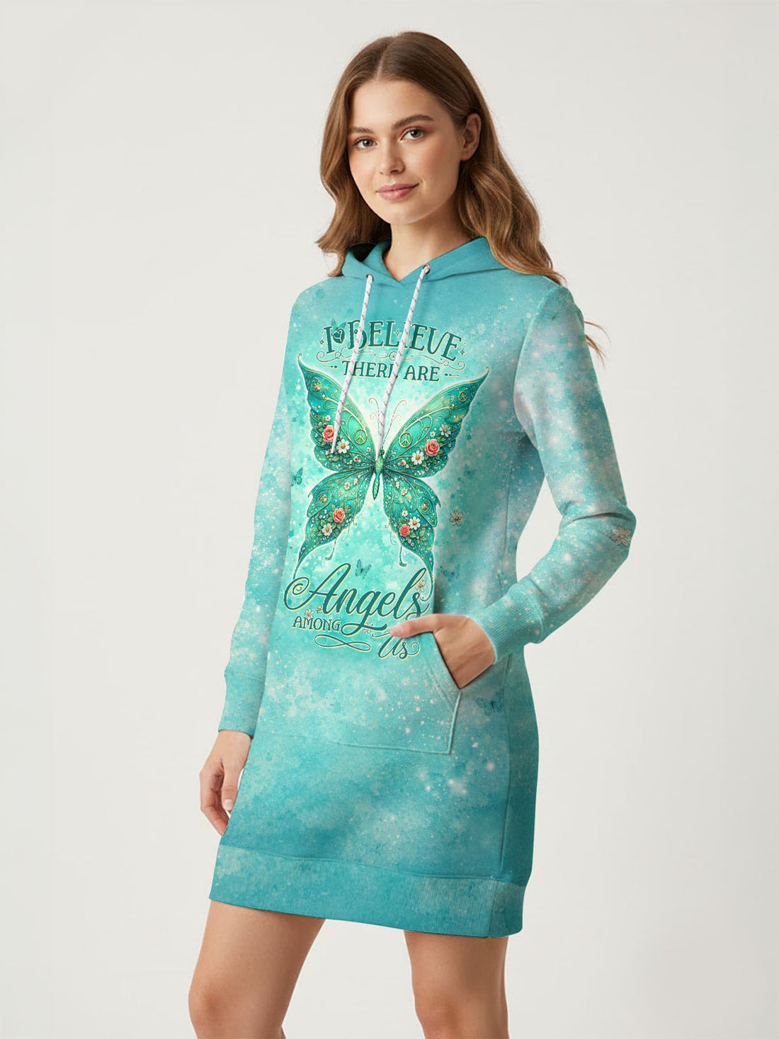 "Wisp" Hoodie Dress