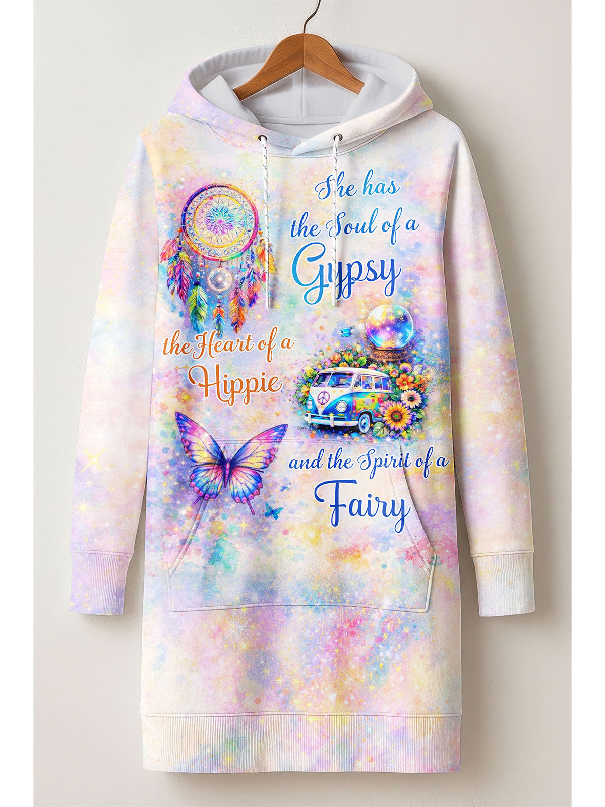 "Whimsy" Hoodie Dress