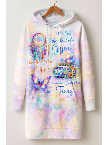 "Whimsy" Hoodie Dress