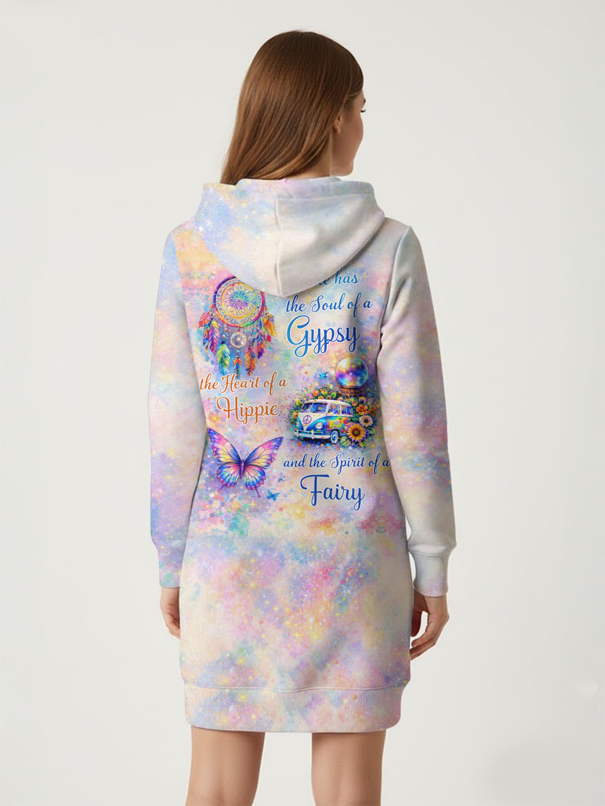 "Whimsy" Hoodie Dress